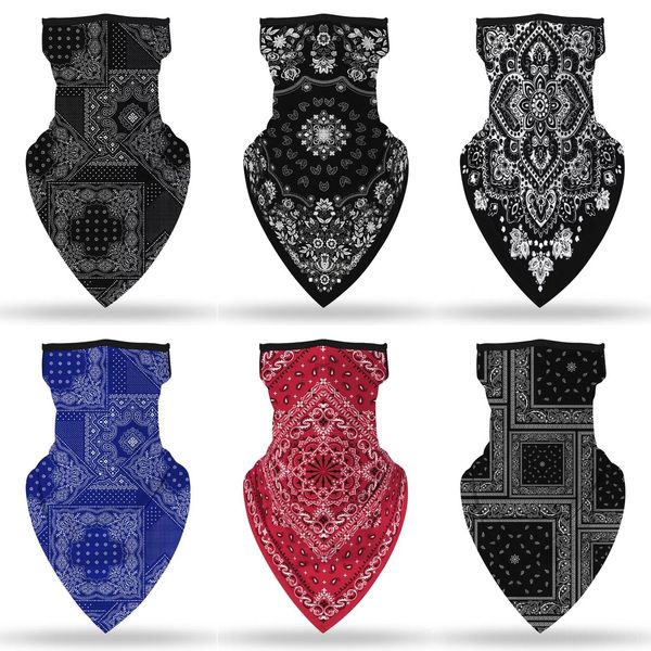 

cy58f шарф череп скелет новый открытый мотоцикл велосипед мульти головной убор hat veil половина маска cap шеи призрачный шарф хэллоуин, Black