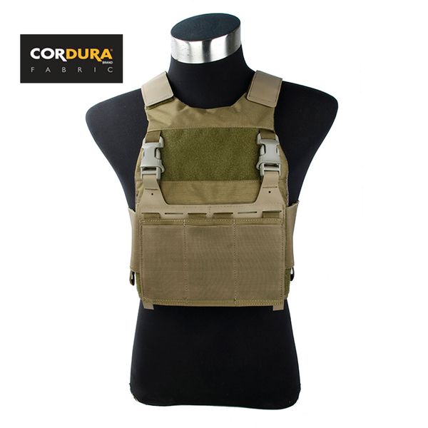 

tmc fcsk slickster plate carrier concealed low profile tactical vest set khaki(sku051253, Camo