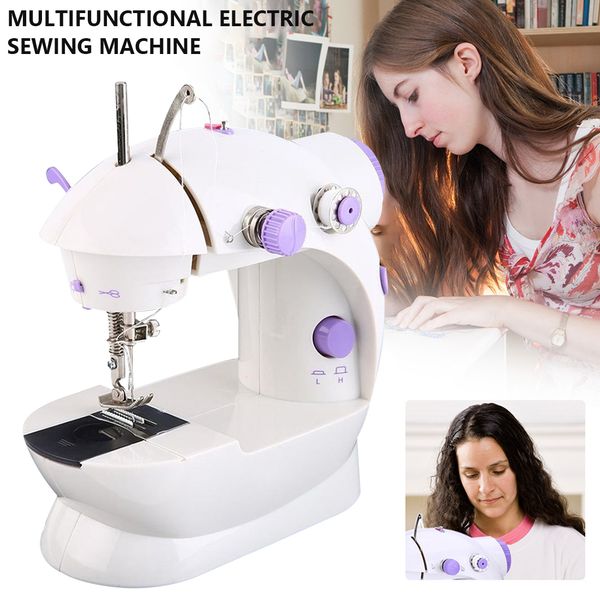 

electric sewing machine mini light electric pedal automatic sewing machine with light for diy homemade cloth art
