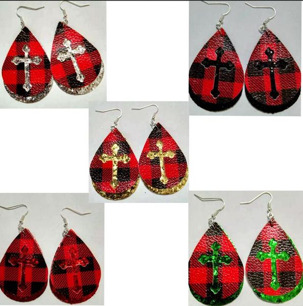 

горячие продажи искусственной кожи пу серьга Boho ручной работы персонализированн