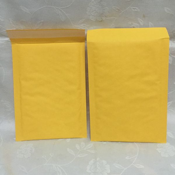 15 * 20 СМ + 4 СМ Kraft Bubble Mailers Конверты Wrap Сумки Мягкий Конверт Почтовый Упаковочный Чехол Для Iphone XS MAX XR Note9 S10 Кожаный Бумажник Чехол