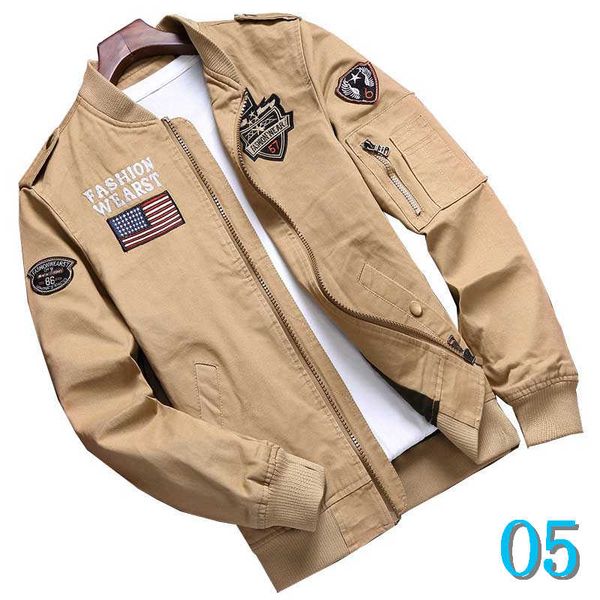 

autumn men's jackets fashion men's stand collar zipper jacket with epaulet applique casual thick men clothing size m-4xl wholesale, Black;brown