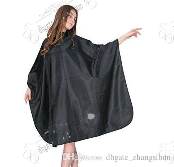 

black salon hair hairdressing cutting cape barbers shop gown cloth cover