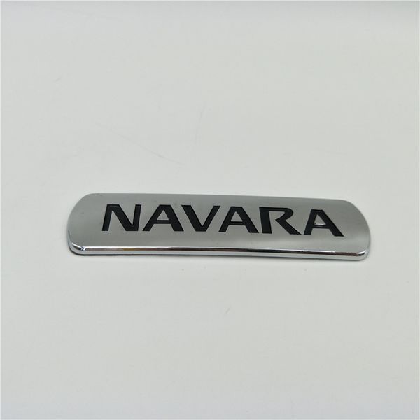 

for nissan navara rear back logo plate emblems frontier pickup d21 d22 d23 d40 side door chrome nameplate