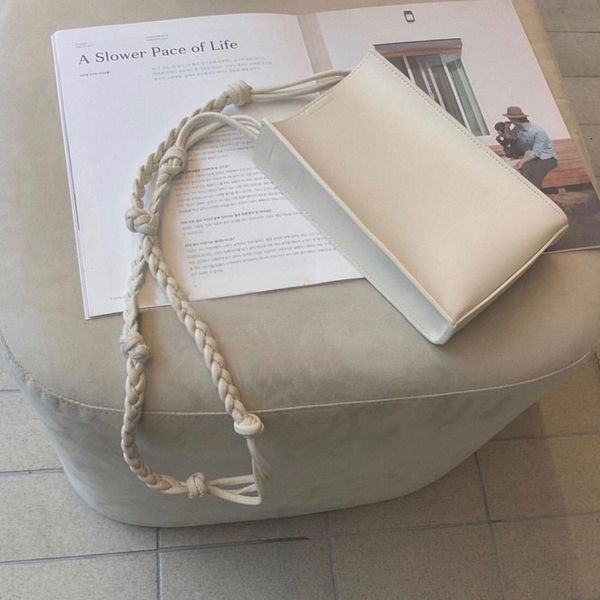 

2020 summer all-match woven strap pu solid color small square shoulder messenger bag female