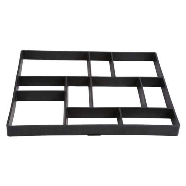 

diy plastic path maker mold manually paving cement brick molds stone road concrete molds tool for garden pavement other garden supplies