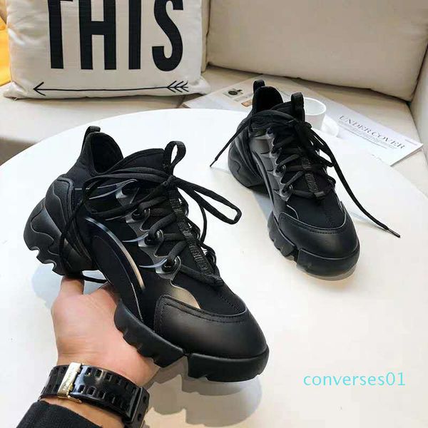 

fashion designer dorky dad shoes triple desi for men women beige black sports shoes 35 - 40 co01