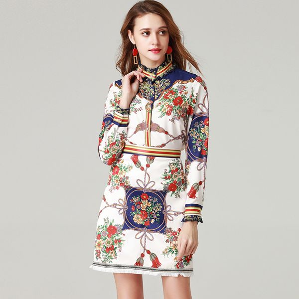 New Arrival Striped Slim Long Dress Sets