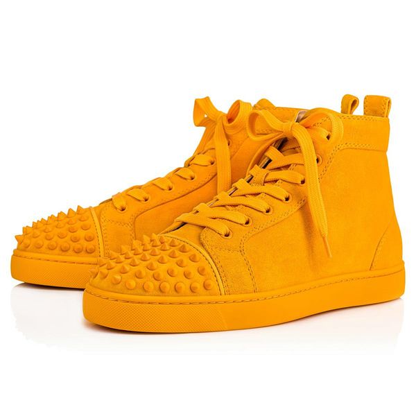 

2019 зашнуровать заклепки красные днища кроссовки женская обувь на высоких каблуках обувь для мужчин кожаные мокасины кожа 35-46, Black