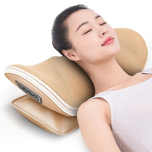U Shape Massage Pillow Massager For Neck Waist Cervical Shiatsu