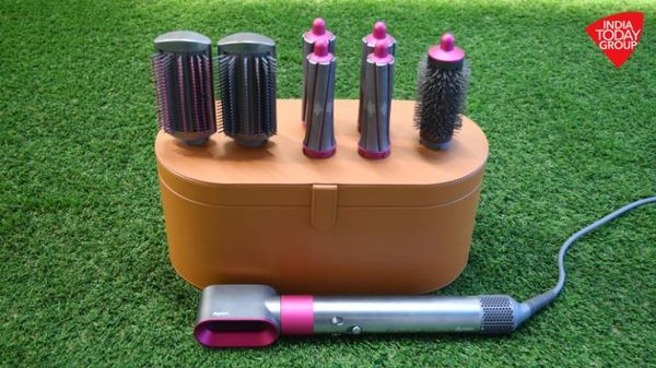 

Original fuch ia dy on airwrap hair tyling et curler dryer automatic hair outlet