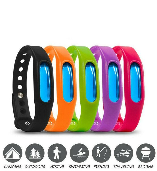 

1pc anti mosquito insect repellent wrist hair band bracelet camping outdoor