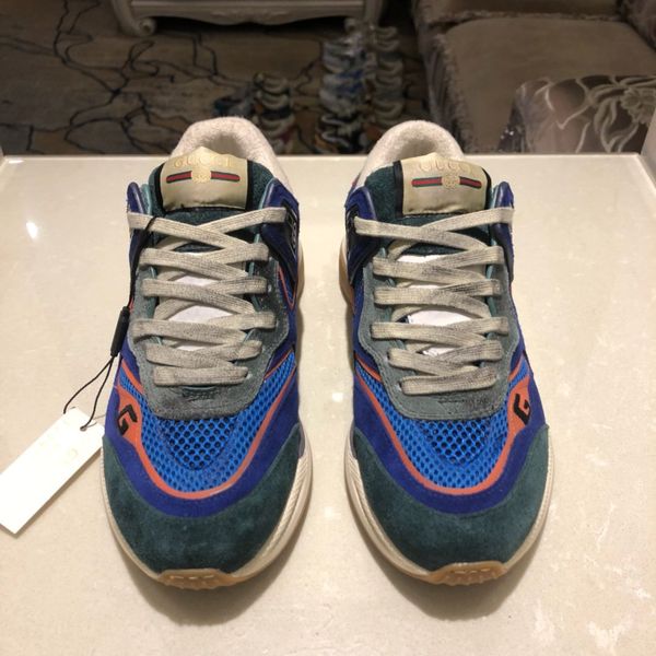 

2020 new rw luxury designer couple casual sports shoes men and women fashion casual sports