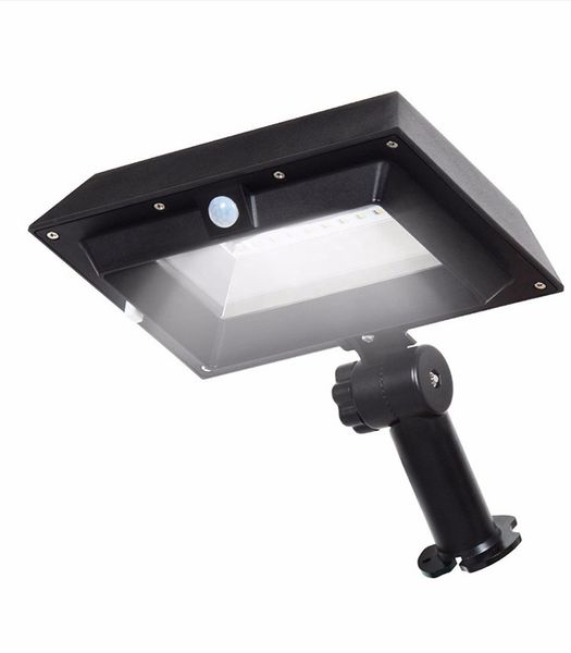 

umlight1688 30 led датчик движения солнечной лампы ip65 водонепроницаемый забор настенный светильник открытый сад украшения безопасности сол