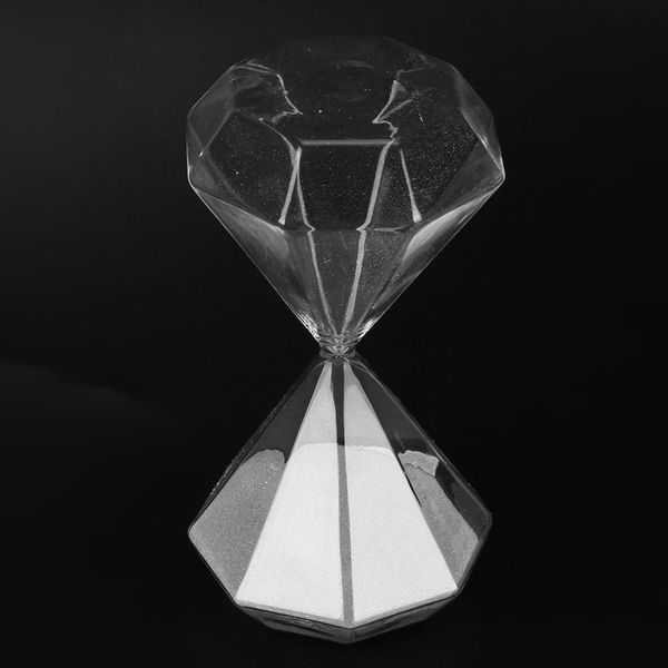 

sand glass 60 minutes hourglass 15 minutes diamond-shaped hourglass sand timer glass deskornament birthday gift
