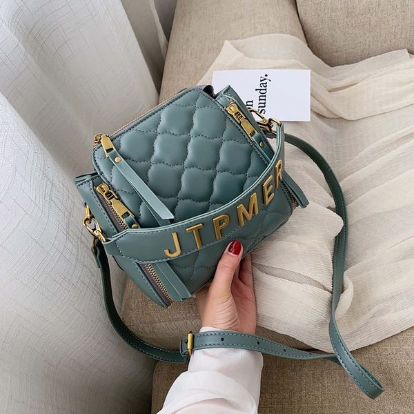 

embroidery thread bucket bag women's bag new 2020 fashion portable summer small western style shoulder/crossbody