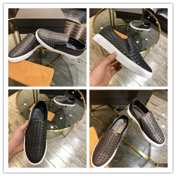 

italy imported woven leather sheepskin high-quality anti-skid and wear-resistant, Black