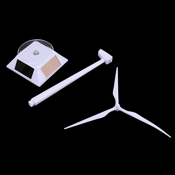 

1 комплект пластиковые солнечной энергии ветряная мельница игрушки turbine модель для детей наука обучающие игрушки подарок