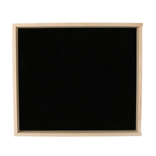 

wood velvet дисплей ювелирных изделий лотки кольцо ожерелье витрина организаторы хранение, Pink;blue