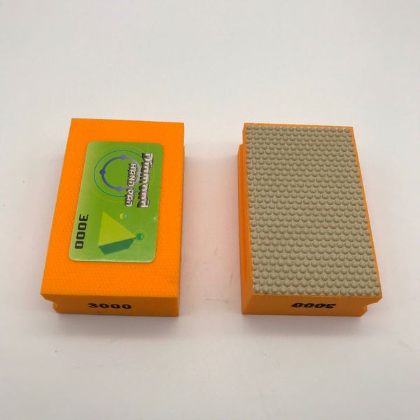 

бриллиантовая рука полировка колодка 90 х 55 мм смола алмазного pad grit 3000