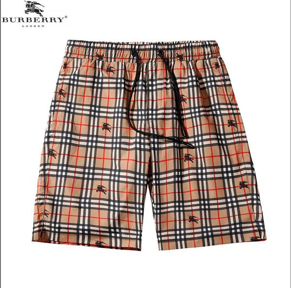 

mens designer classic rope-pulling beach leisure shorts luxury retro magic pattern and symbolic stripes breathable cotton net inside men and, Black