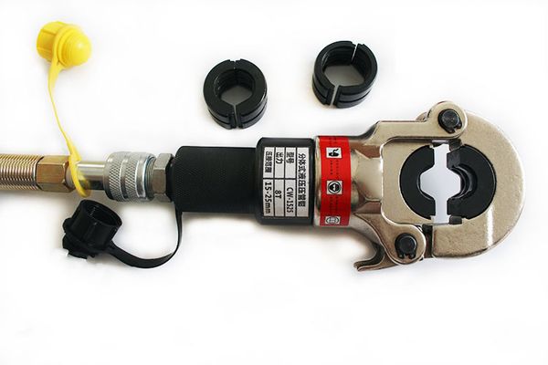 

igeelee hydraulic pex pipe crimper tools with th,u,v,m,vau jaws for pex,stainless steel and copper pipe gc-1632h