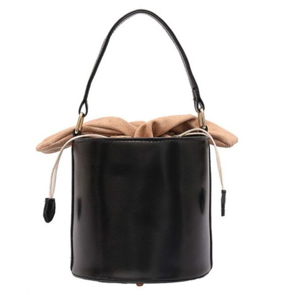 

designer luxury shoulder bag women new style retro bucket bag simple korean shoulder bag fashion mini messenger bowknot retro cute 3