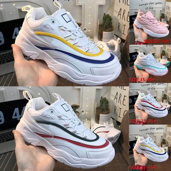 

File Men Women Fashion Casual Shoes Trend Outdoor Cushioned Shoes Blue Yellow Stripe Designer Sports Sneakers Trainers Running Shoes 35-45