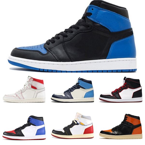 

2020 jumpman 1s basketball shoes athletics sneakers running shoe for women sports torch hare game royal pine green court 36-46 #903