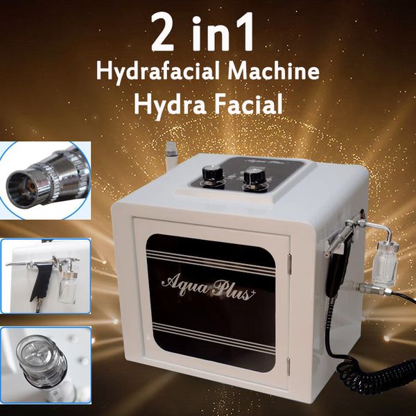 

2 in 1 oxygen hydra facial machine aqua peel skin rejuvenation dermabrasion hydro machine for deep cleansing face tightening, Black;white
