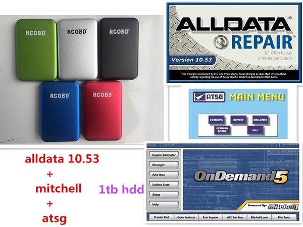 

2019 лучшее качество Alldata 10.53 + mitchellondemand 2015 + atsg+все данные 3 в 1 ТБ hdd usb 3.0 бесплатная до