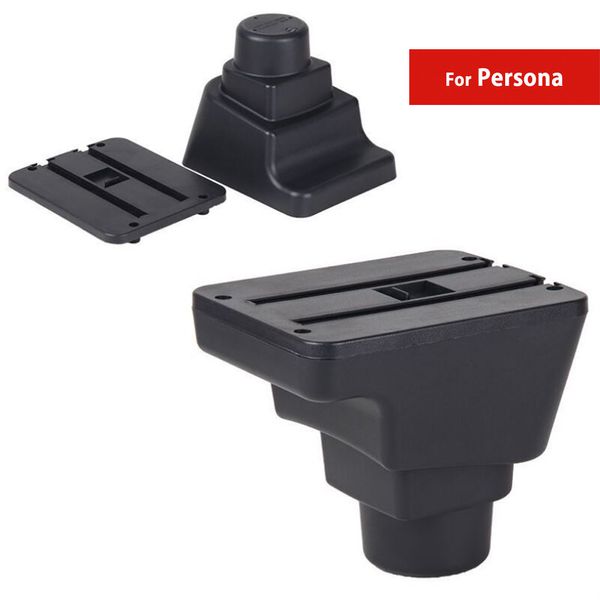 

for persona car center console box auto armrest storage with cup holders