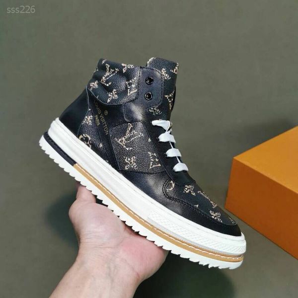 

2019 autumn and winter fashion street shooting wild personality youth handsome cool classical high-casual shoes custom men's shoes, Black