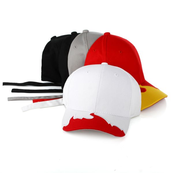 

red flame cap women men outdoor baseball golf ball sport cap 5 colors hip hop bone sport adjustable hat wholesale, Blue;gray