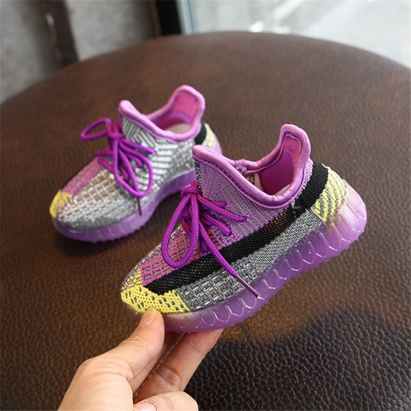 

2020 spring new baby shoes knitted breathable toddler boy girl shoes soft comfortable infant sneaker child