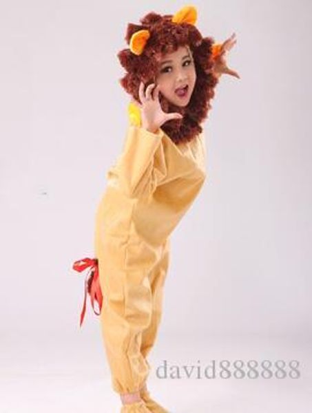 

2017 новые дети в стиле косплей лев животных выполняют блестки одежды мальчиков и девочек танец сиамские одежды, Black