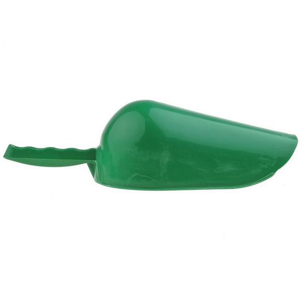 

large plastic food scoop for pet food ice litter pick mix grain scoop green