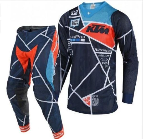 

2019 new e air metric de ign red motocro racing et off road motorcycle gear combo xc dh mtb go pro moto racing uit, Black;white