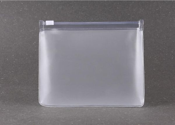 

300pcs women pvc clear waterproof zipper cosmetic bags size 15cmx3.5cmx12cm