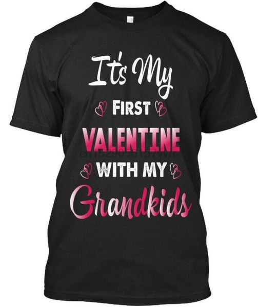 

for grand parents. - it is my first valentine stylish t-shirt (s-5xl, White;black