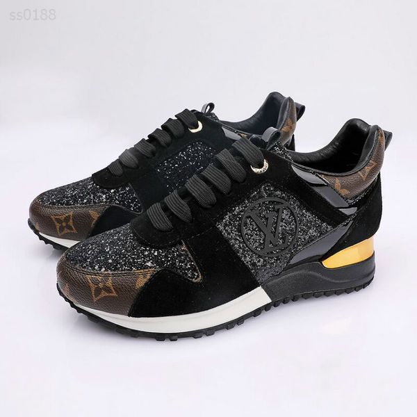 

2020 autumn and winter new low-shoes men and women wild sports shoes european station leather casual shoes retro lace-up shoe, Black