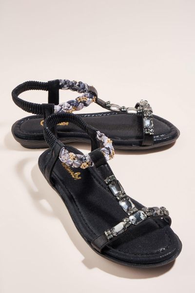 

bambi black women sandals h0625010978