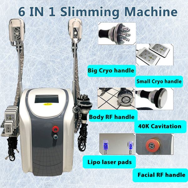 

2019 new 40k ultrasound rf lipo laser machine cryolipolysis fat ing machine facial rf cryotherapy slimming machine face rf ce/dhl