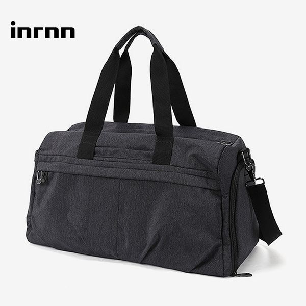

inrnn fashion weekend сумка мужчины путешествия плечо сумка большой емкости путешествуя сумки багажа мужской вещевой сумки с обувью для хран