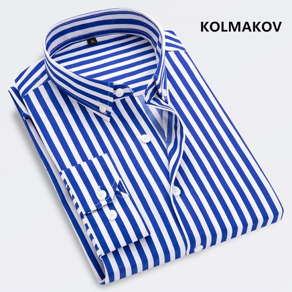

2020 new arrival spring stirped casual shirts men,men's striped shirts,long sleeves shirts men plus-size s-5xl, White;black