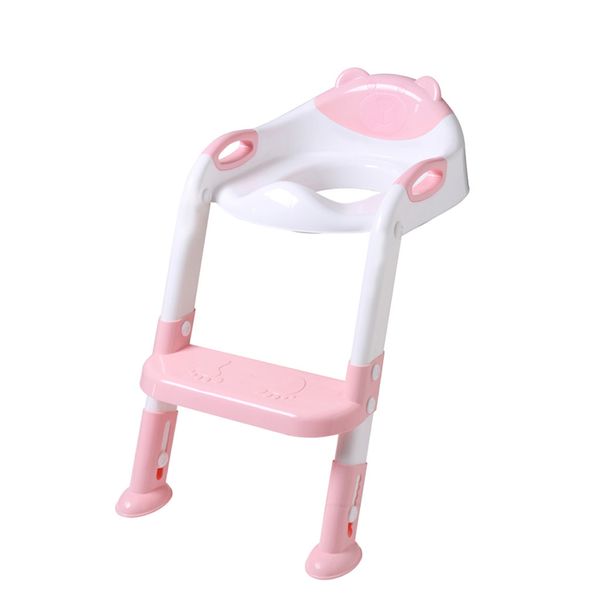 

Toddler Ladder Toilet Chair Infantil Kids Potty Trainer Seat With Step Stool For Children taburete bano escada multifuncional