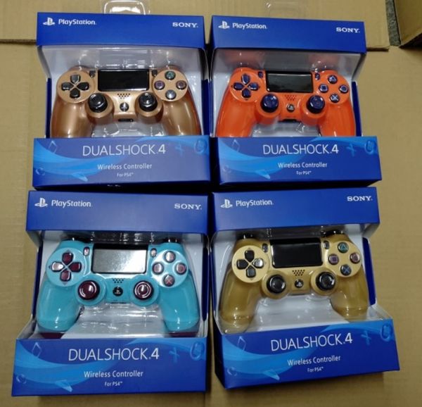 

18 colors ps4 wireless bluetooth game gamepad shock4 controller for ps4 game controller with new retail package box