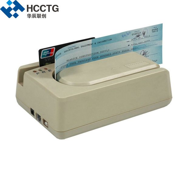 

security usb cmc7 micr check reader with 1/2/3 magstrip card reader module hcc1250x-m