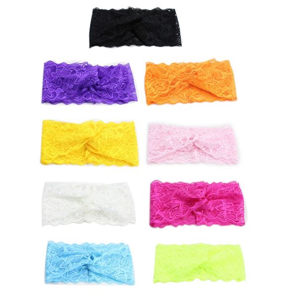 

1 new new newborn baby cute girls lace floral headband headwear apparel pgraphy prop party gift, Slivery;white