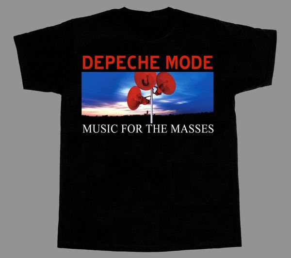 

depeche tee mode music for the masses short - sleeve new black t-shirt men women fashion tshirt ing, White;black